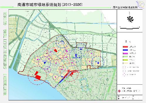 南通市最新版城市规划图