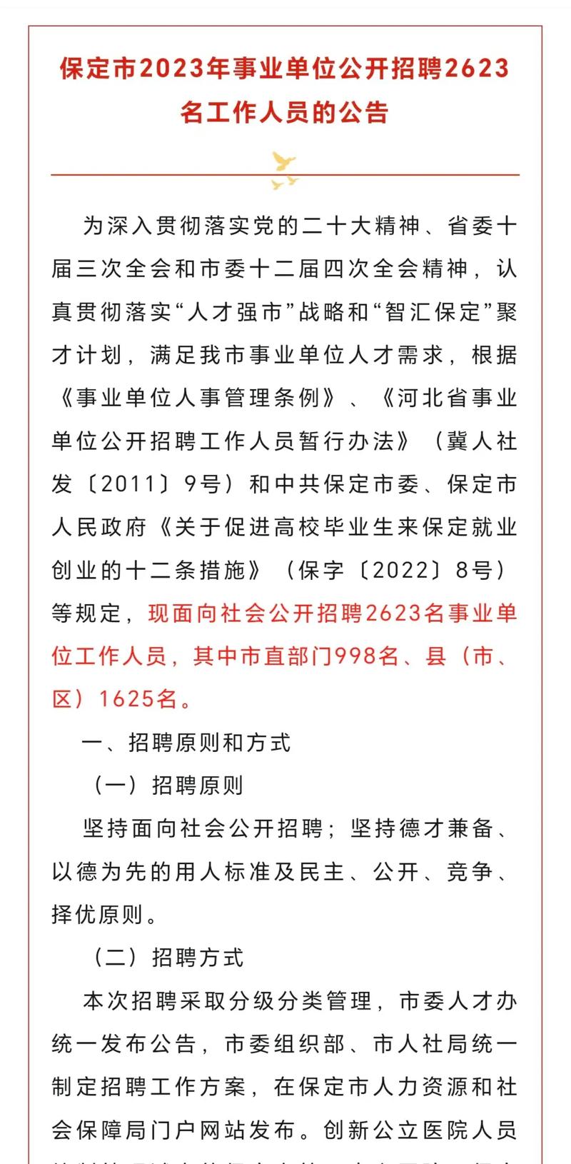 保定人才盛宴，最新招聘资讯，美好未来等你来！