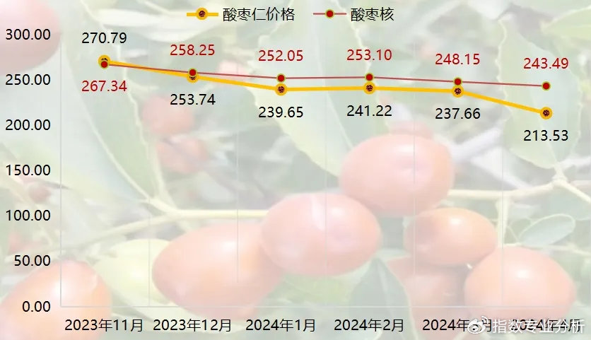 酸枣价格2024最新价格