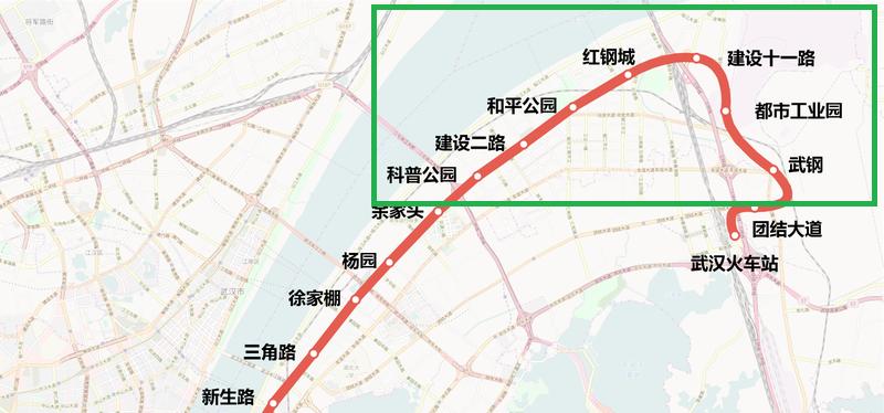 武汉地铁最新线路图揭晓