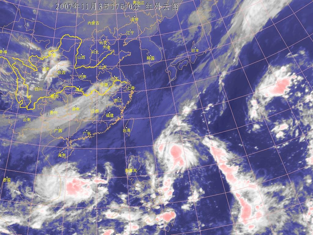 最新天际卫星高清云图实时呈现