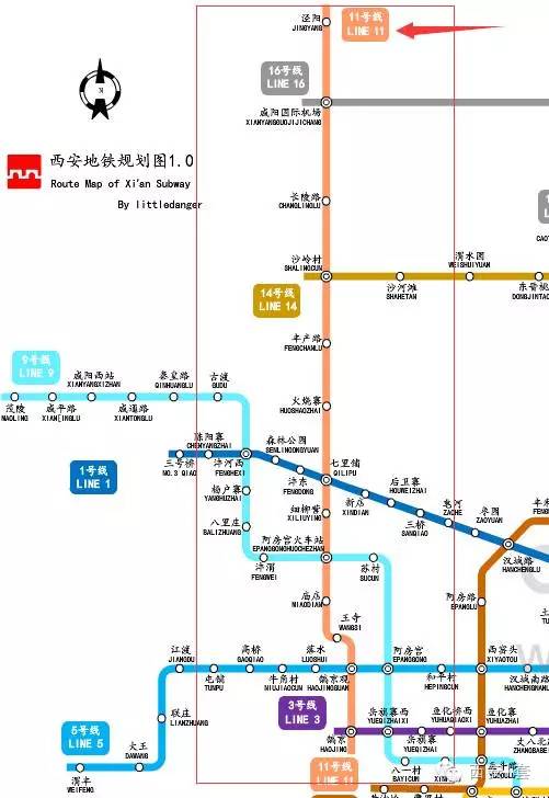 探寻西安地铁6号线全新走向——最新官方线路图大揭秘