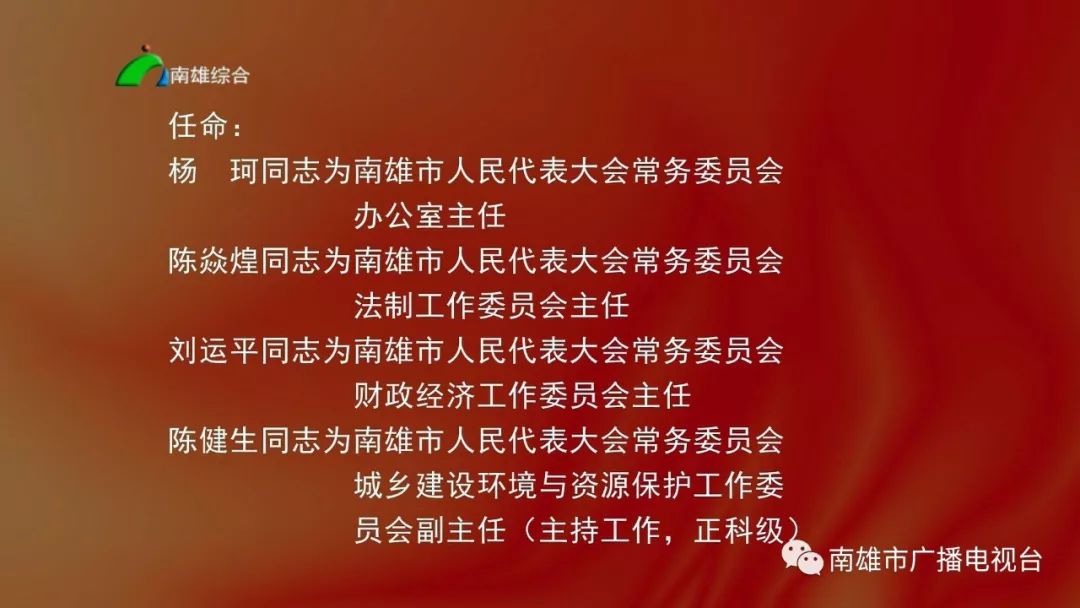 南雄市政府最新人事调整与任免公告揭晓